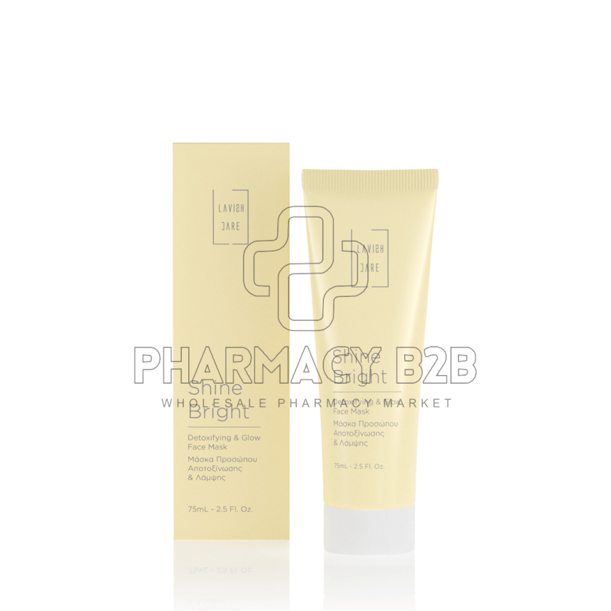 LAVISH CARE Shine Bright Detoxifying & Glow Face Mask 75ml