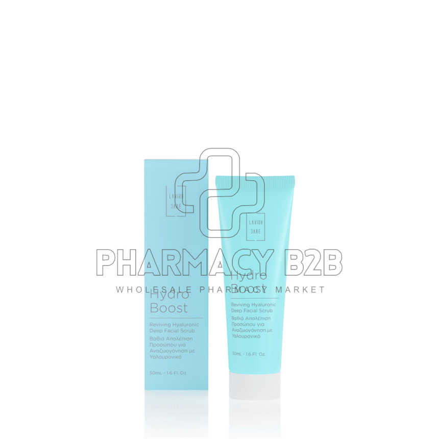 LAVISH CARE Hydro Boost Reviving Hyaluronic Deep Facial Scrub 50ml