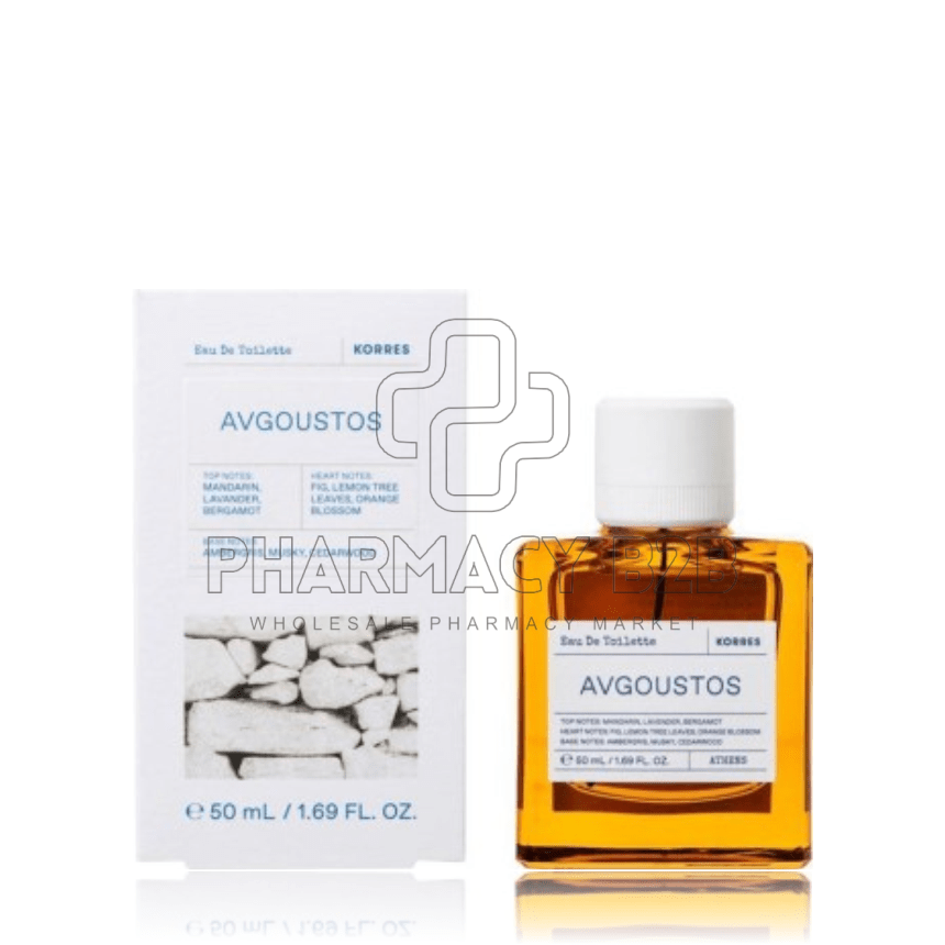 KORRES Avgoustos Eau De Toilette Γυναικείο Άρωμα 50ml