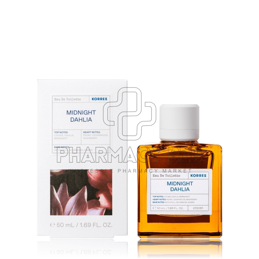KORRES Eau De Toilette Midnight Dahlia Άρωμα για Γυναίκες 50ml