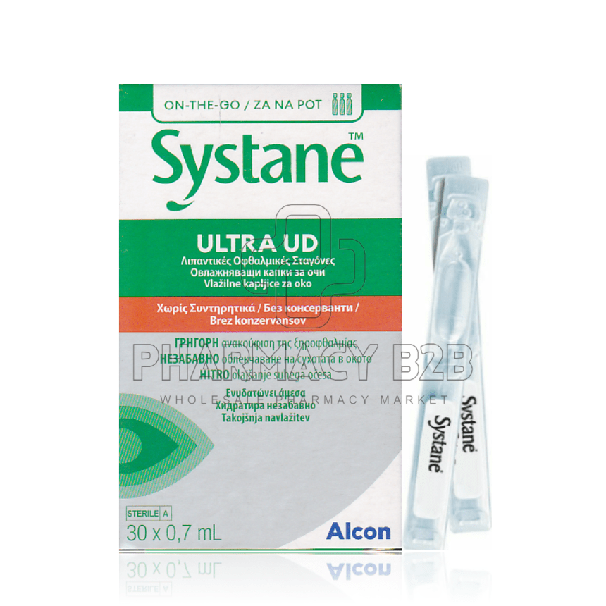 SYSTANE Ultra UD Λιπαντικές Οφθαλμικές Σταγόνες 30x0.7 ml