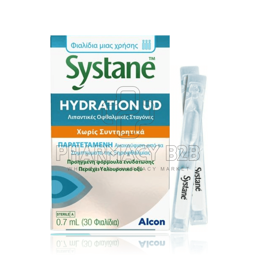 SYSTANE Hydration UD Λιπαντικές Οφθαλμικές Σταγόνες, 30 vials x 0.7ml