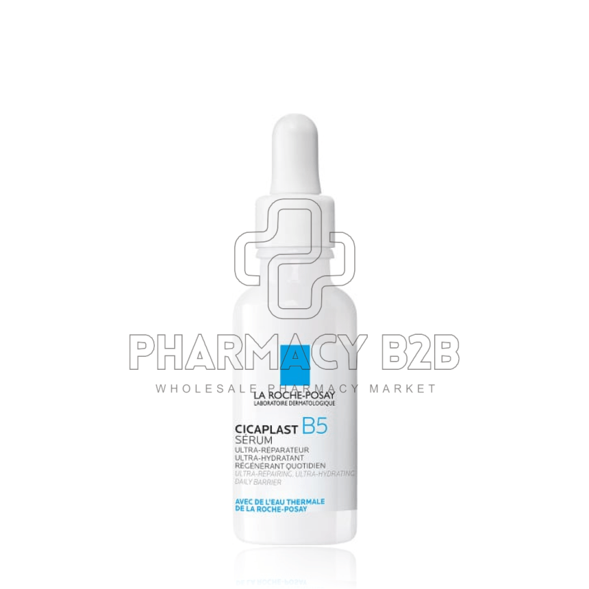 LA ROCHE-POSAY Cicaplast Β5 Serum Ορός Προσώπου για Επανόρθωση & Ενυδάτωση 30ml