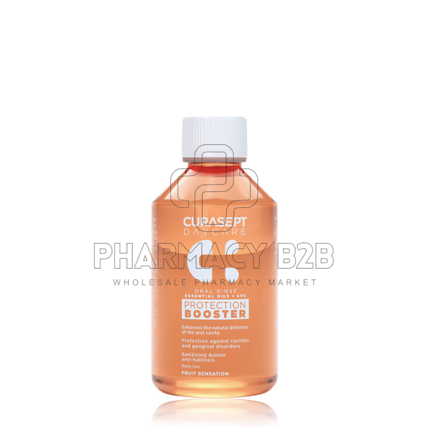 CURASEPT Daycare Protection Booster ΣΤΟΜΑΤΙΚΟ ΔΙΑΛΥΜΑ για καθημερινή χρήση με γεύση Fruit Sensation 500ml