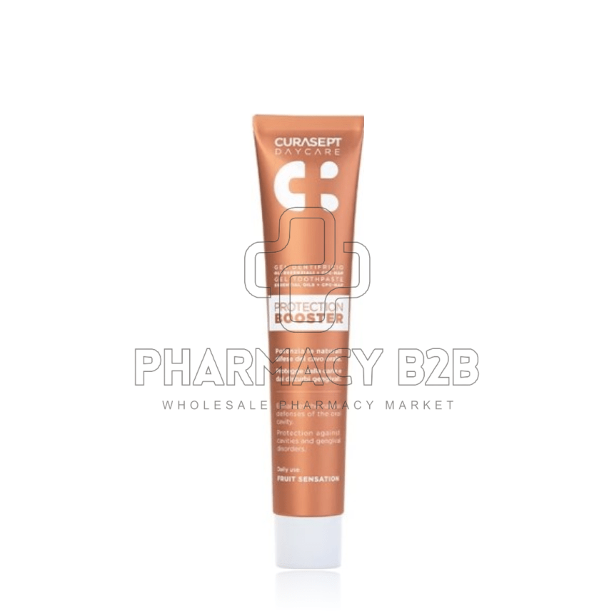 CURASEPT Daycare Protection Booster ΟΔΟΝΤΟΚΡΕΜΑ για καθημερινή χρήση με γεύση Fruit Sensation 75ml