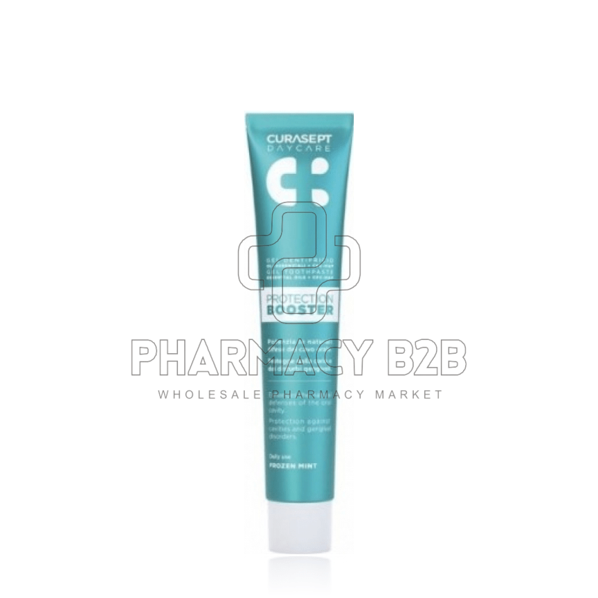 CURASEPT Daycare Protection Booster ΟΔΟΝΤΟΚΡΕΜΑ για καθημερινή χρήση με γεύση Frozen Mint 75ml
