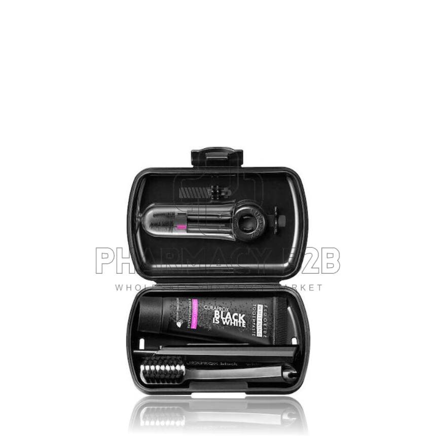 CURAPROX Black is White Travel set