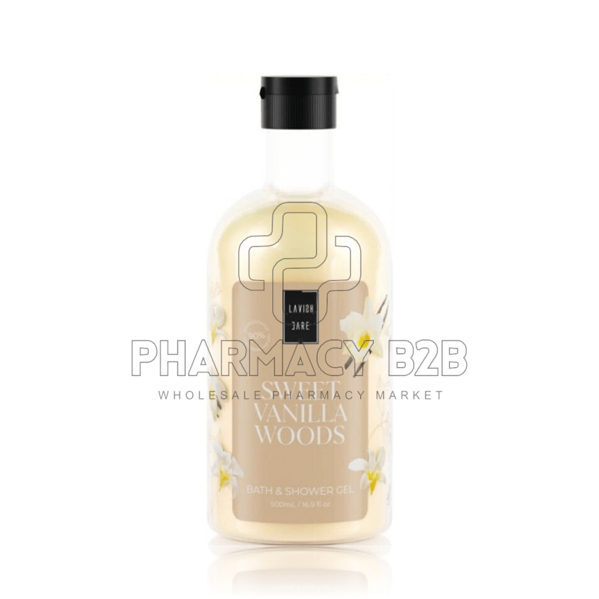 LAVISH CARE Shower Gel Sweet Vanilla Woods 500ml