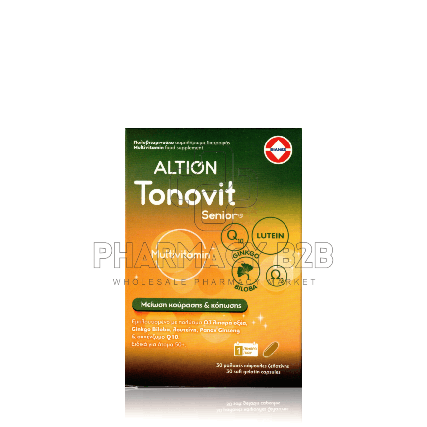 ALTION Tonovit Senior x30 μαλακές κάψουλες ζελατίνης