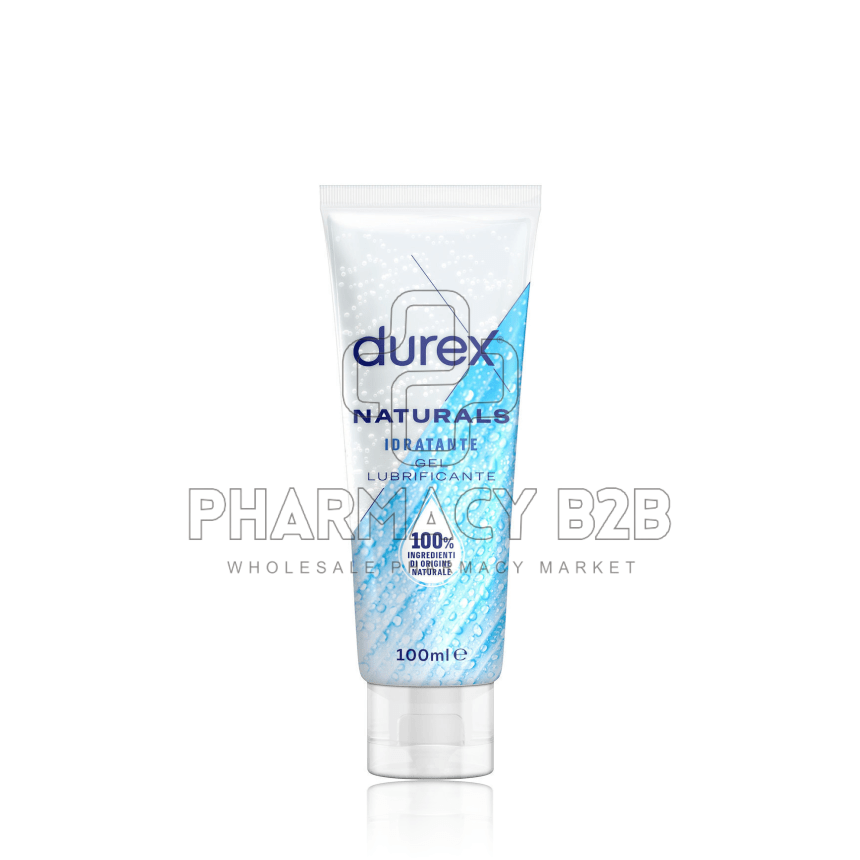 DUREX Naturals Λιπαντικό Gel Ενυδατικό με Υαλουρονικό 100ml