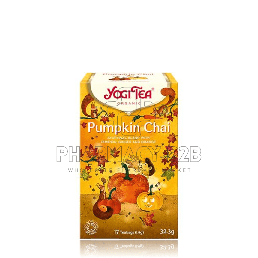 YOGI TEA Pumpkin Chai 32.3gr/17 φακελ.