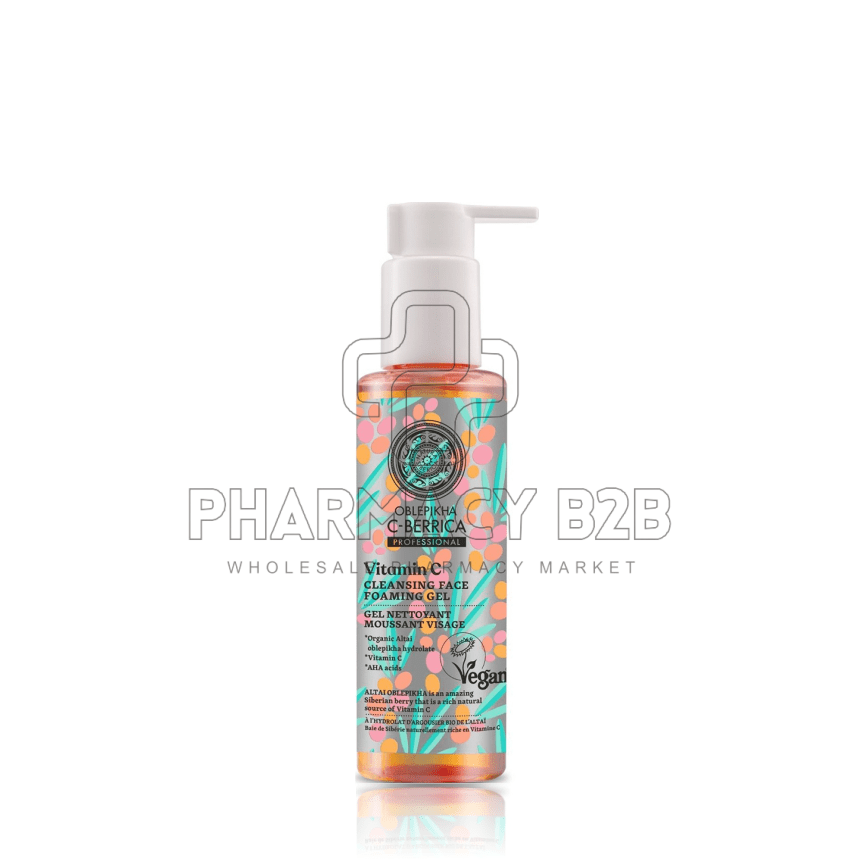 NATURA SIBERICA Oblepikha C-Berrica Vitamin C Cleansing Face Foaming Gel 145ml