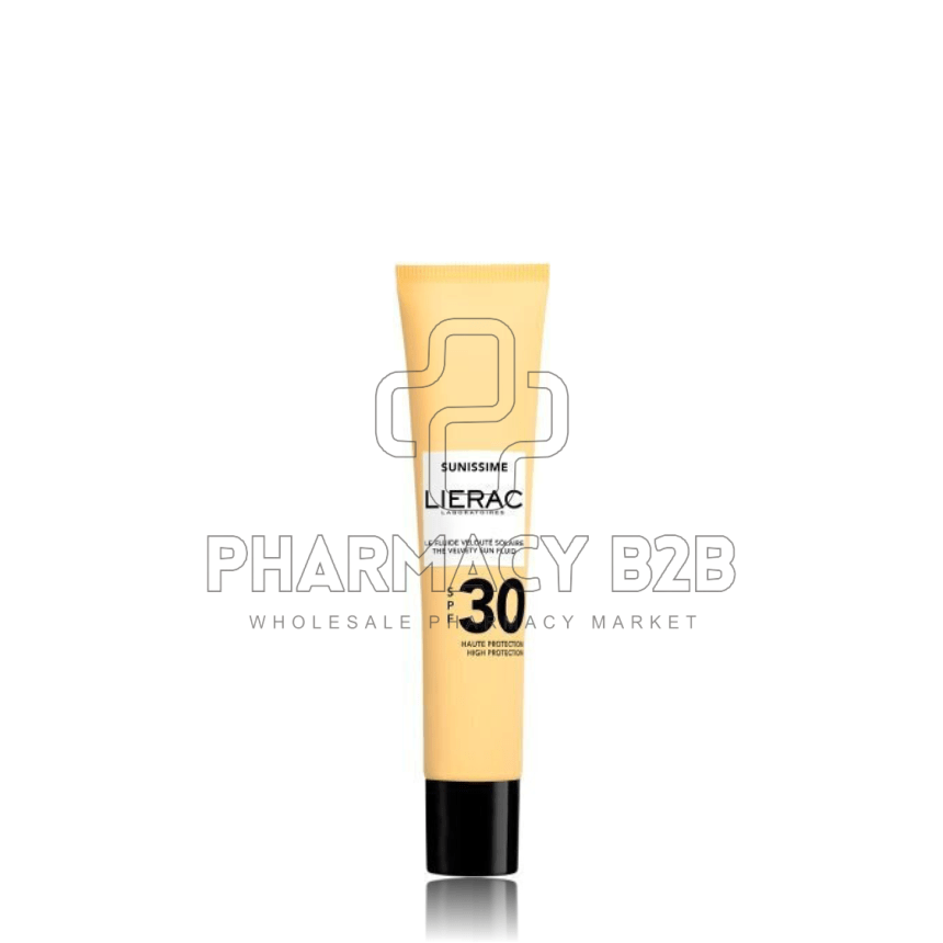 LIERAC Sunissime Το Λεπτόρρευστο Βελούδινο Αντηλιακό  SPF30 40ml