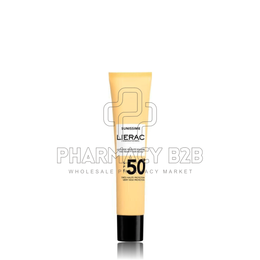 LIERAC Sunissime Το Λεπτόρρευστο Βελούδινο Αντηλιακό SPF50+ 40ml