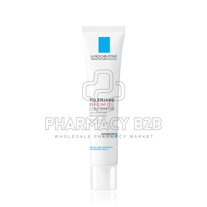 LA ROCHE-POSAY Toleriane Kerium DS Concentrate Κρέμα Προσώπου για το Δέρμα με Τάση Σμηγματορροϊκής Δερματίτιδας 40ml