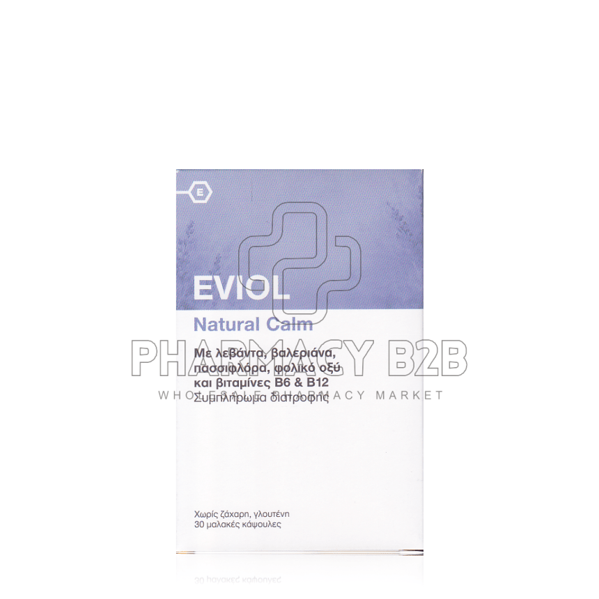 EVIOL Natural Calm x30 κάψουλες