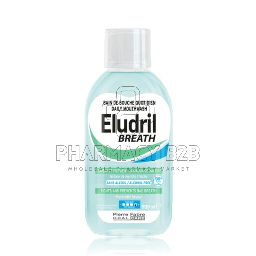 ELUDRIL Breath Καθημερινό Στοματικό Διάλυμα για τη Δυσάρεστη Αναπνοή 500ml