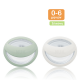 NUK Ορθοδοντική Πιπίλα Σιλικόνης για 0-9 μηνών MommyFeel με Θήκη x2τμχ