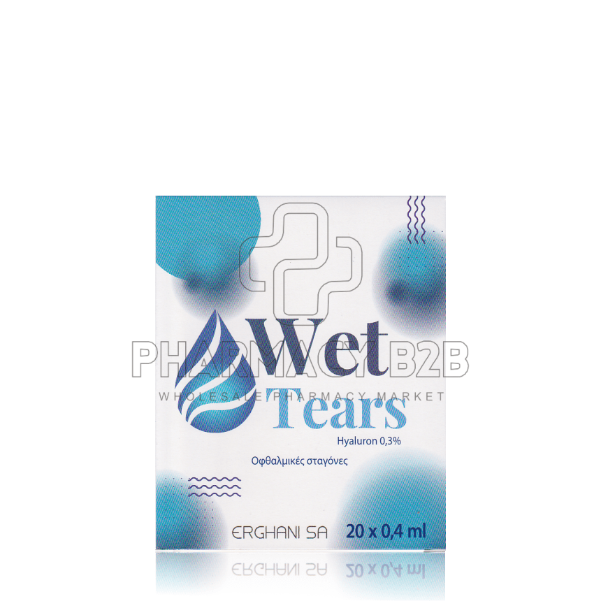 WET TEARS Οφθαλμικές σταγόνες για ξηροφθαλμία 20X0,4ml
