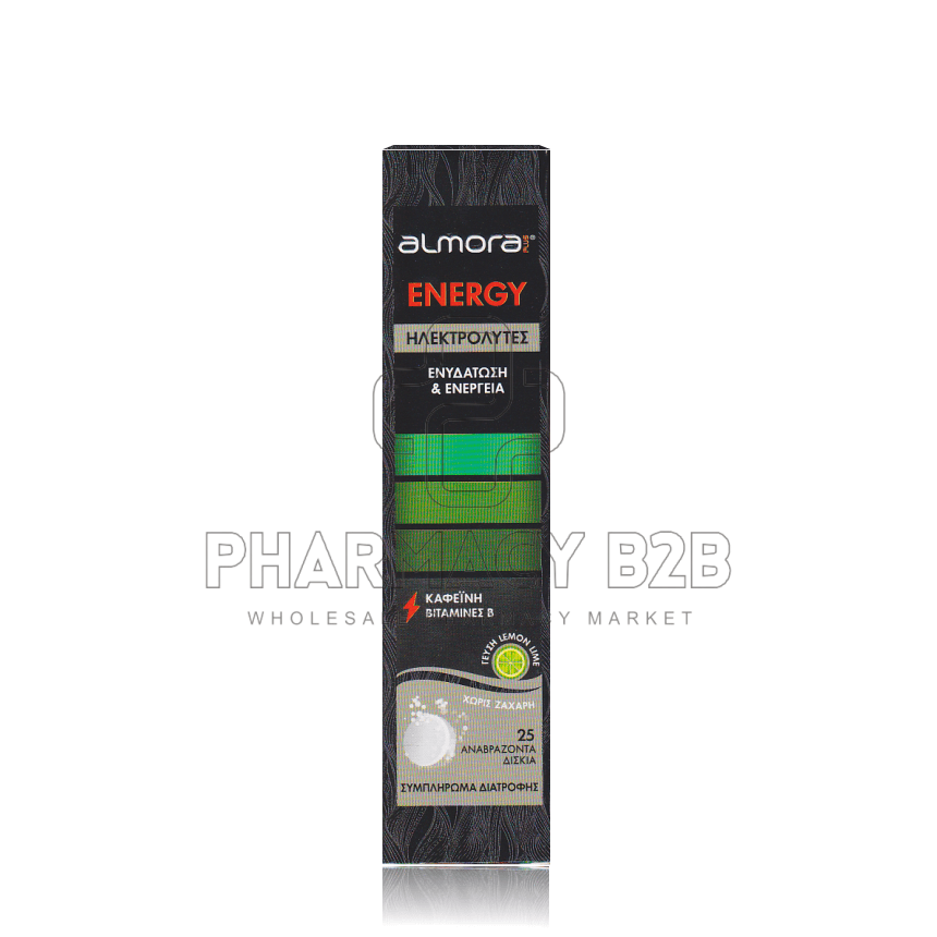 ALMORA Plus Energy x25 αναβράζοντα δισκία