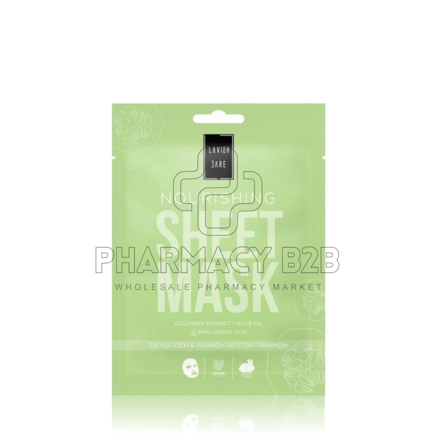 LAVISH CARE NOURISHING FACE SHEET MASK Μάσκα Προσώπου θρέψης 25g