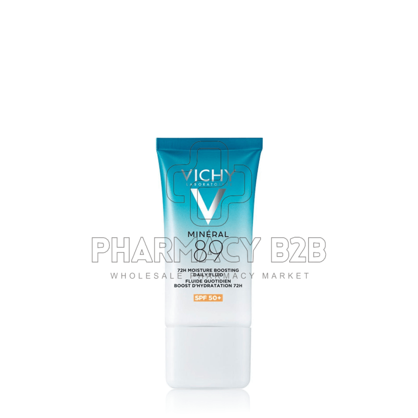 VICHY Mineral 89 72h Moisture Boosting Daily Fluid SPF50+ Ενυδατική Κρέμα Προσώπου 50ml VICHY Mineral 89 72h Moisture Boosting Daily Fluid SPF50+ Ενυδατική Κρέμα Προσώπου 50ml