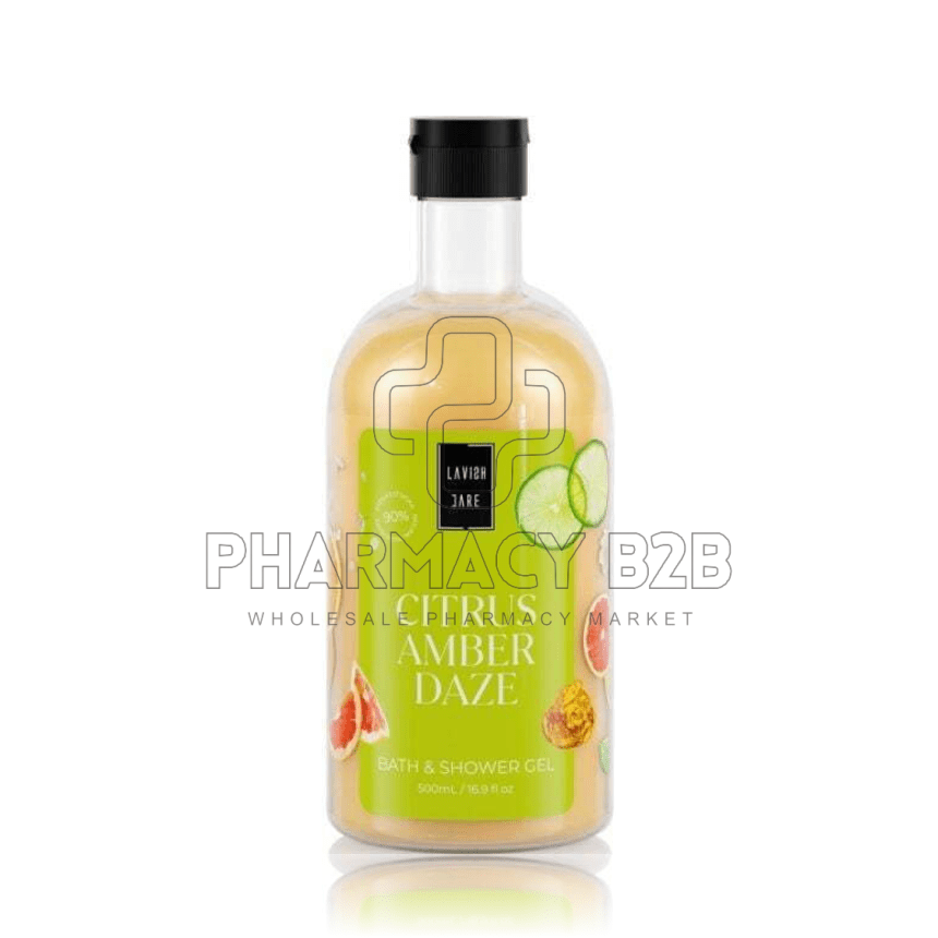 LAVISH CARE Shower Gel Citrus Amber Daze 500ml