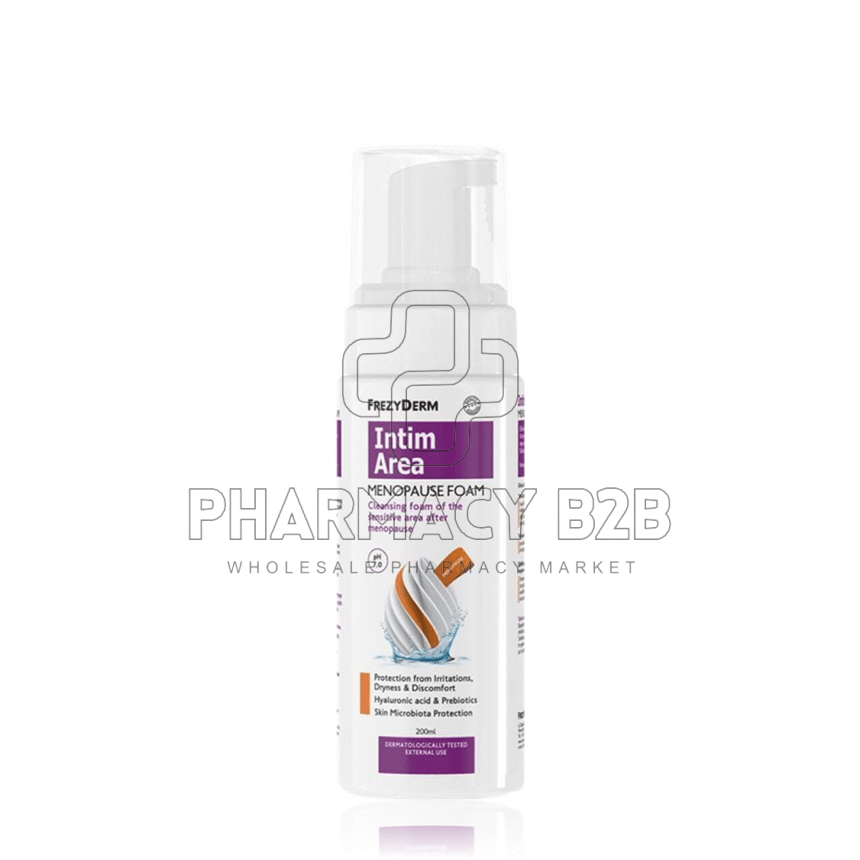 FREZYDERM Intim Area Menopause Foam Αφρός καθαρισμού για ευαίσθητη περιοχή 200ml