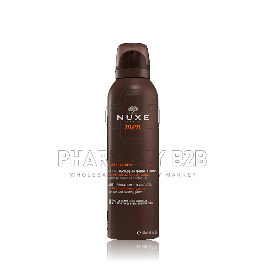 NUXE Men Gel Ξυρίσματος κατά των ερεθισμών 150ml