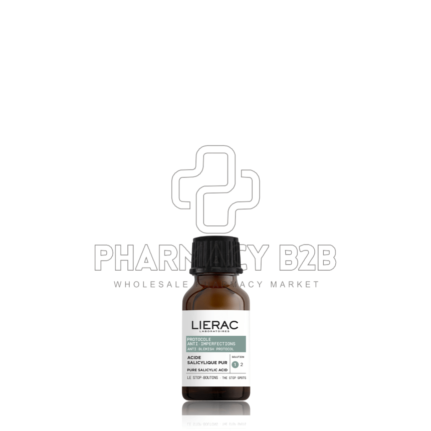 LIERAC Anti-Blemish Protocol The Stop Spots Πρωτόκολλο Κατά των Ατελειών 15ml