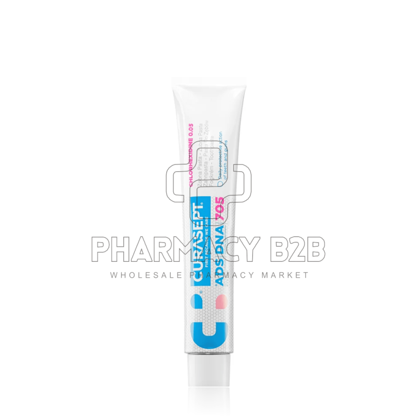 CURASEPT Toothpaste ADS DNA 705 Chlorhexidine 0.05 Οδοντόπαστα για την Καθημερινή Προστασία των Δοντιών & των Ούλων 75ml