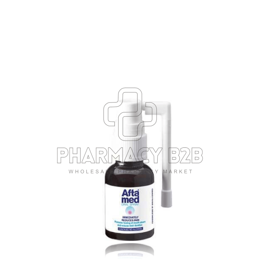 AFTAMED Oral Spray Σπρέι για την ανακούφιση από Στοματικά Έλκη & Άφθες 20ml