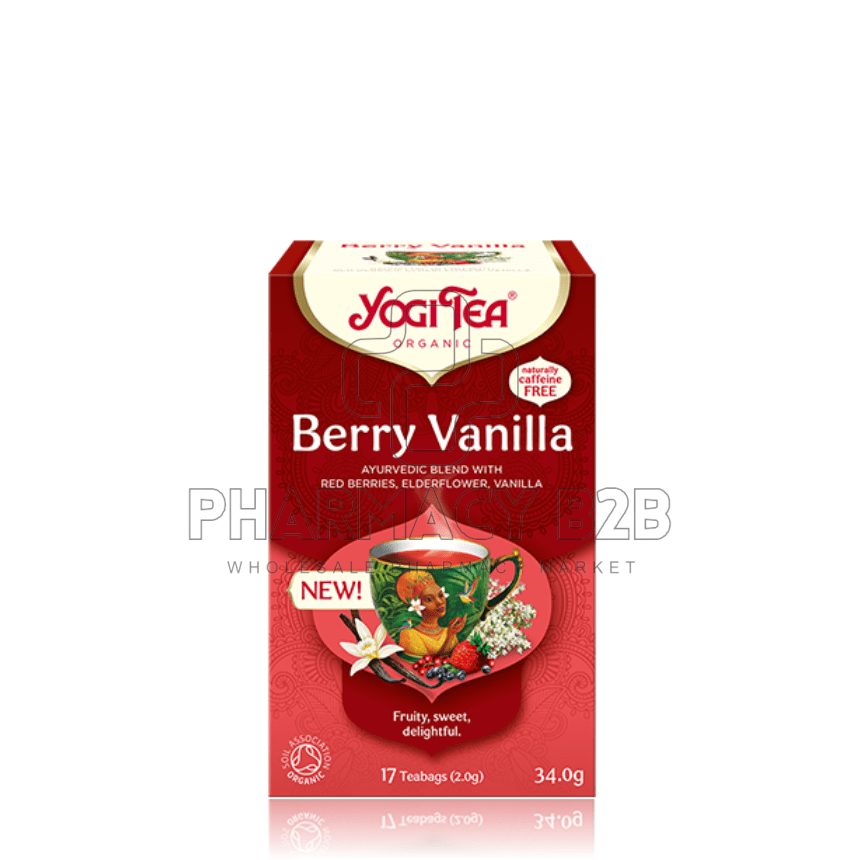 YOGI TEA Berry Vanilla 28.9gr/17 φακελ.