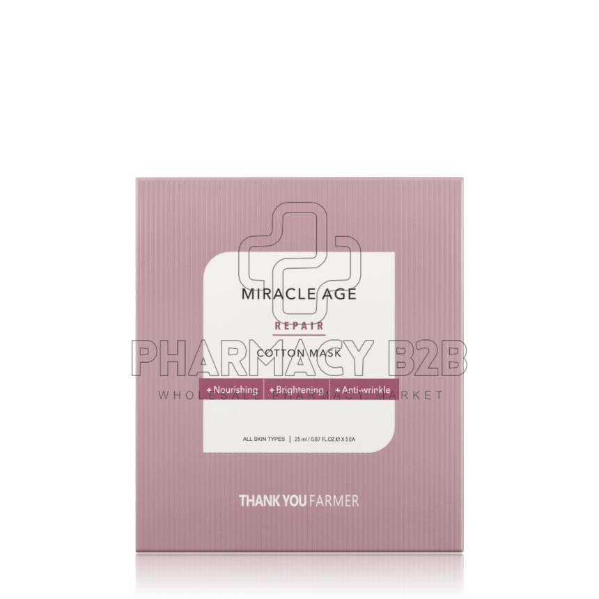 THANK YOU FARMER Miracle Age Repair Cotton Mask Repair Cotton Mask x1 τμχ