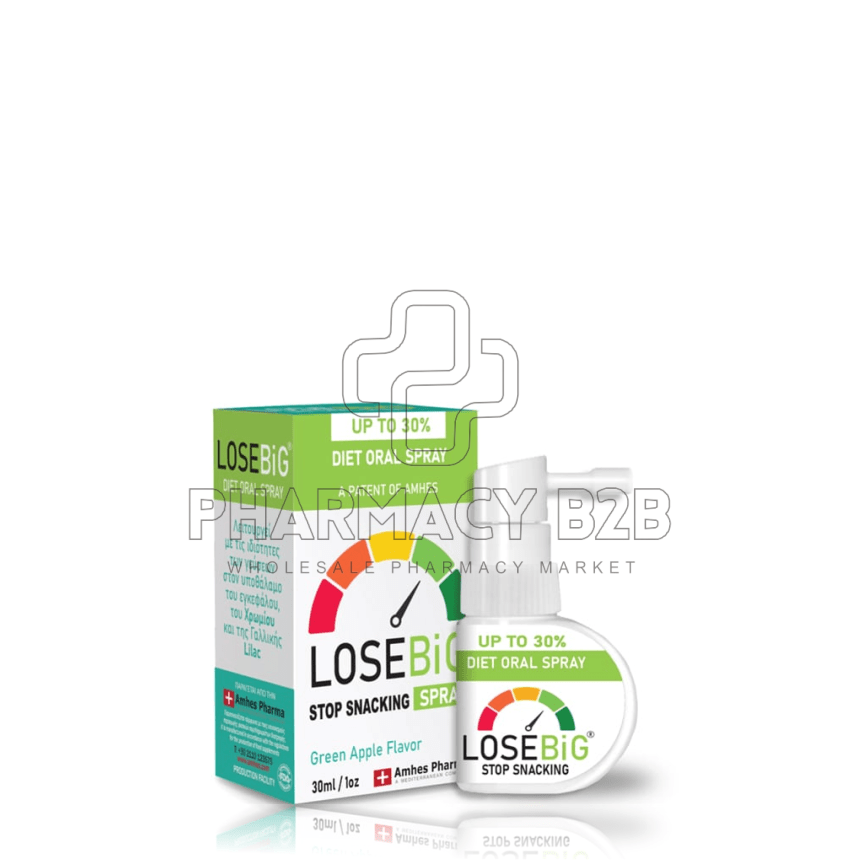 LOSEBIG Stop Snacking Spray Green Apple Flavor 30ml
