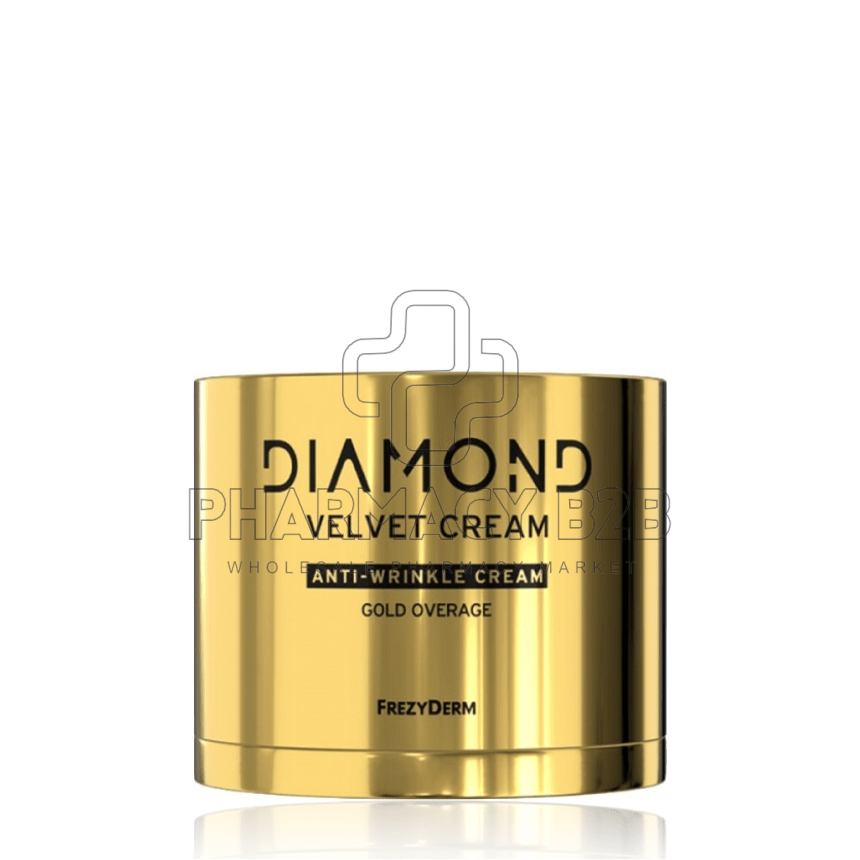 FREZYDERM Diamond Velvet Anti-Wrinkle Cream Gold Overage Κρέμα Αντιγήρανσης 50ml