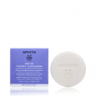 APIVITA Cleansing Bar & Make-Up Remover for Face & Eyes with Honey FerM, Prebiotics & Lavender 80g