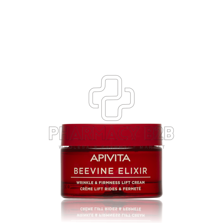 APIVITA Beevine Elixir Wrinkle & Firmness Lift Cream Rich Αντιρυτιδική Κρέμα Ημέρας Πλούσιας Υφής 50ml