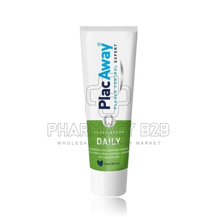 PLAC AWAY Daily Καθημερινή Οδοντόκρεμα με Γεύση Μέντας 75ml