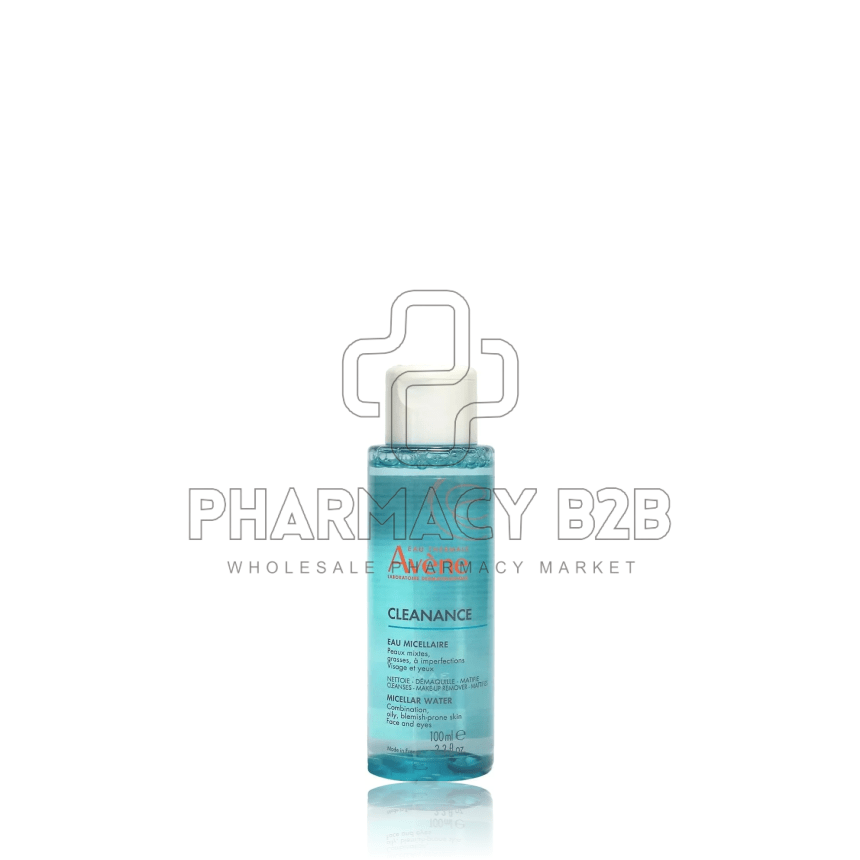 AVENE Cleanance Micellar Water Νερό Καθαρισμού & Ντεμακιγιάζ για Λιπαρό Δέρμα 100ml