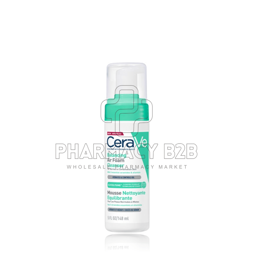 CERAVE Balancing Air Foam Cleanser Καθαριστικό Προσώπου 148ml