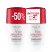 VICHY Deodorant Clinical Control 96H Roll-On Duo Promo -50% στο 2ο Προϊόν 2x50ml