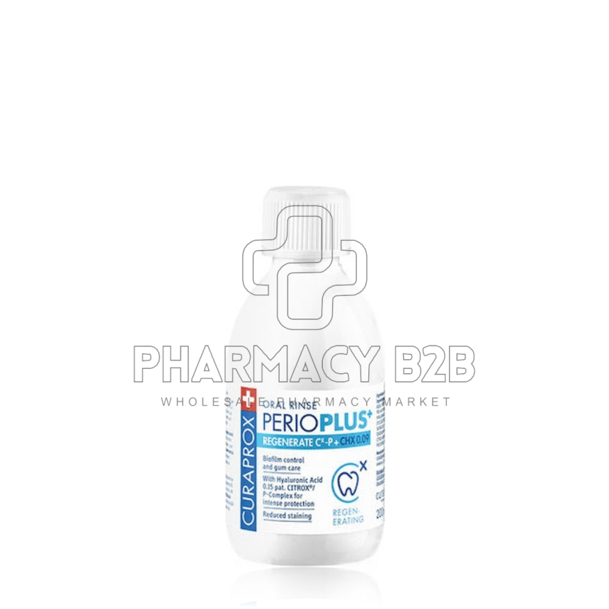 CURAPROX Perio Plus Regenerate CHX 0,09 Στοματικό Διάλυμα 200ml