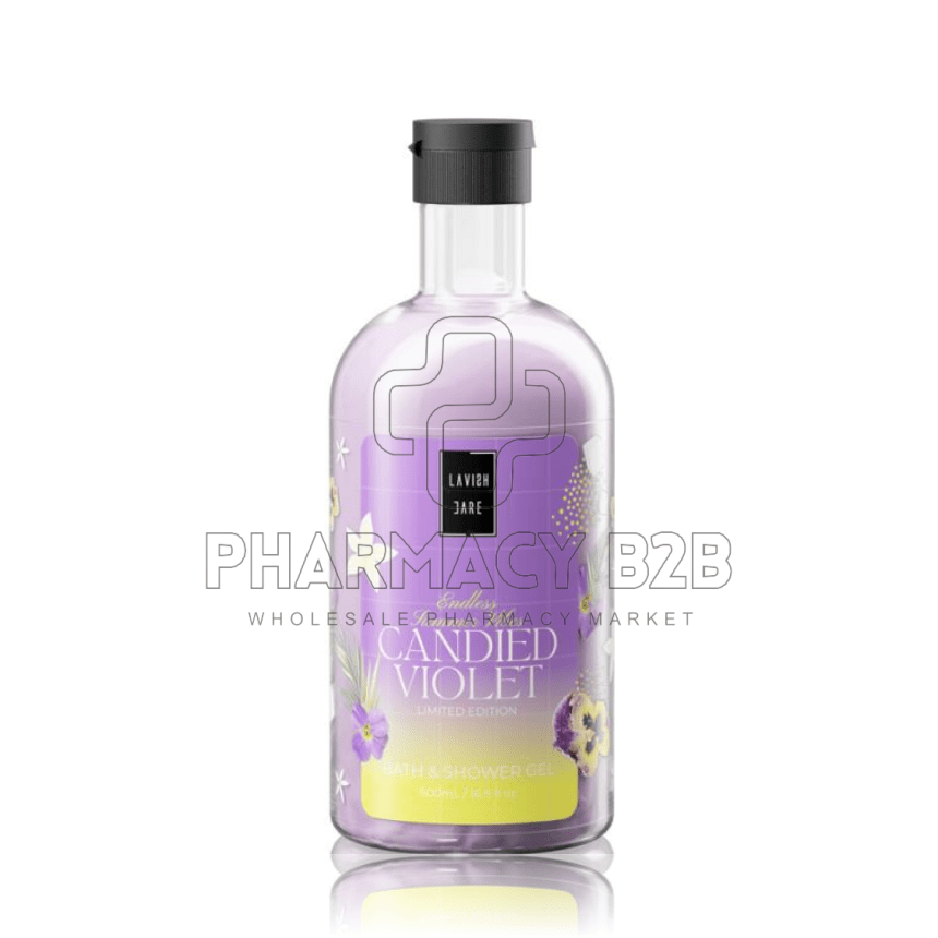 LAVISH CARE Shower Gel Candied Violet 500ml