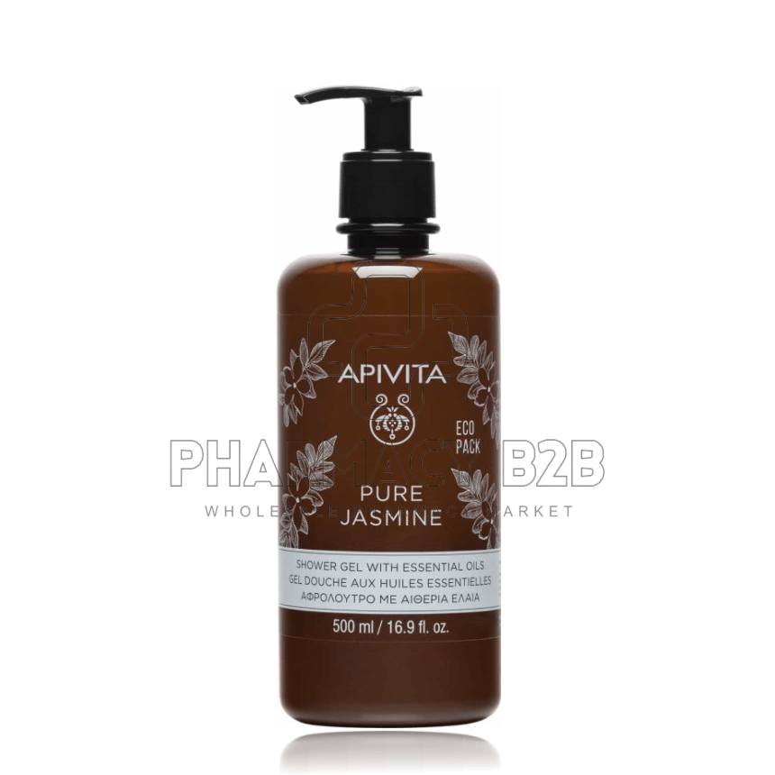 APIVITA Pure Jasmine Aφρόλουτρο με Aιθέρια Έλαια 500ml