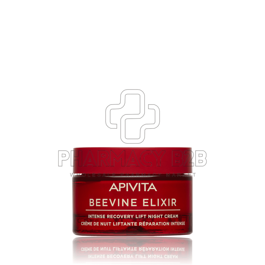APIVITA Beevine Elixir Ιntense Recovery Lift Night Cream Κρέμα Νύχτας Εντατικής Επανόρθωσης & Lifting 50ml