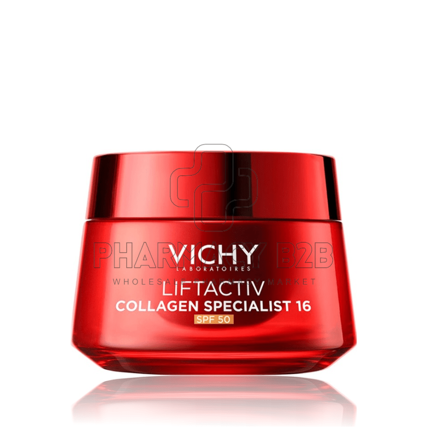 VICHY Liftactiv Collagen Specialist 16 Αντιγηραντική Κρέμα Ημέρας με Αντηλιακή Προστασία SPF50 50ml