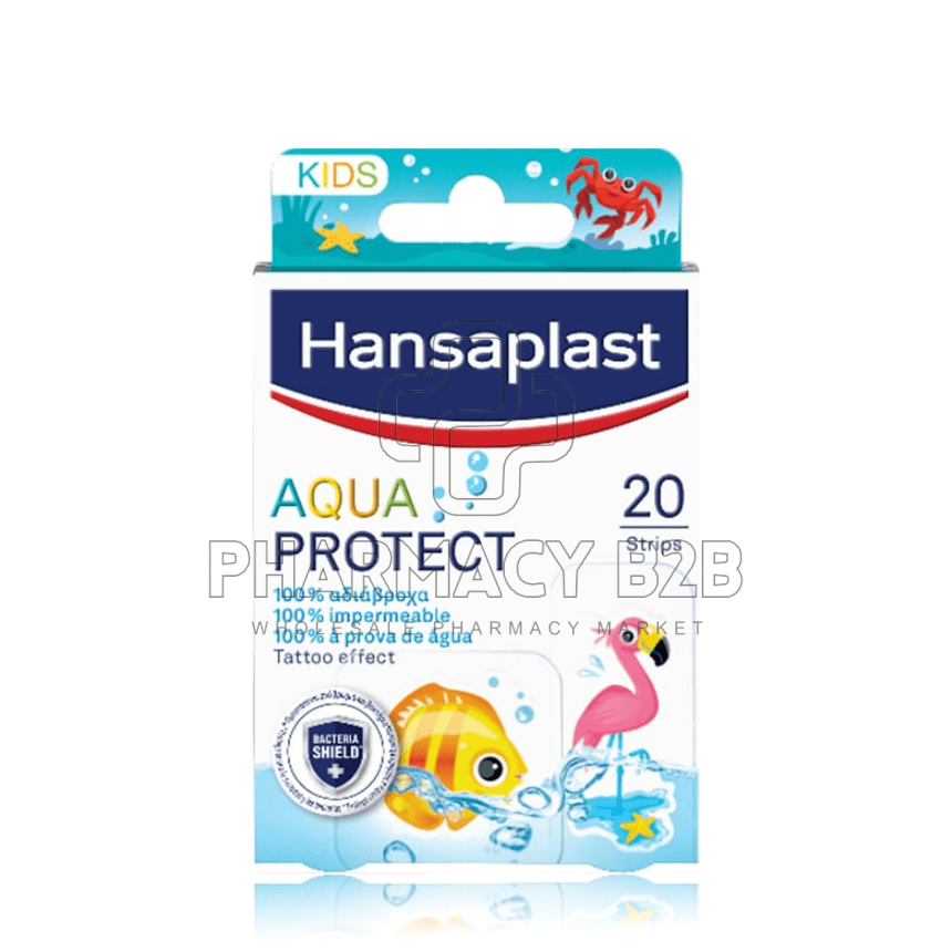 HANSAPLAST Aqua Protect Kids Παιδικά Επιθέματα 100% Αδιάβροχα & Διάφανα x20τεμ