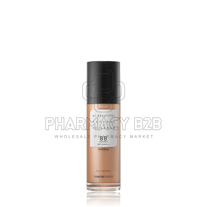 THANK YOU FARMER Βe Beautiful Natural BB Cream Sand Beige 40ml
