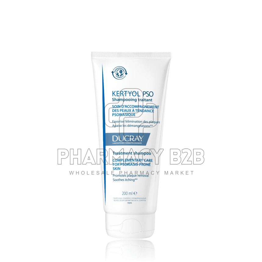 DUCRAY Kertyol PSO Treatment Shampoo Εξισορροπητικό Σαμπουάν Αγωγής 200ml
